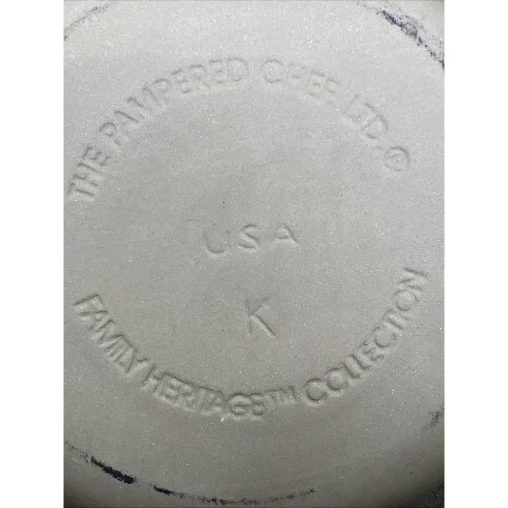 Pampered Chef Family Heritage Stoneware Large Baking Bowl‎ 1450 